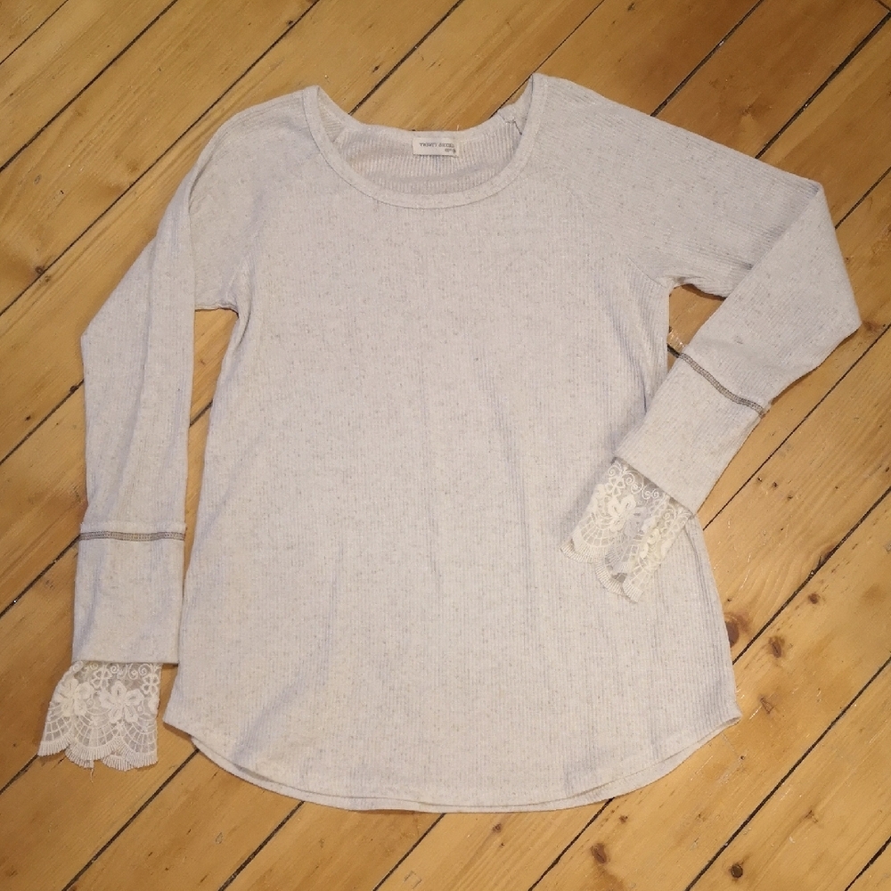 Twenty Second Cream Knit Top - Picture 2 of 4